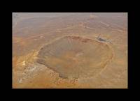 Meteor Crater - vue aérienne (Arizona, USA)